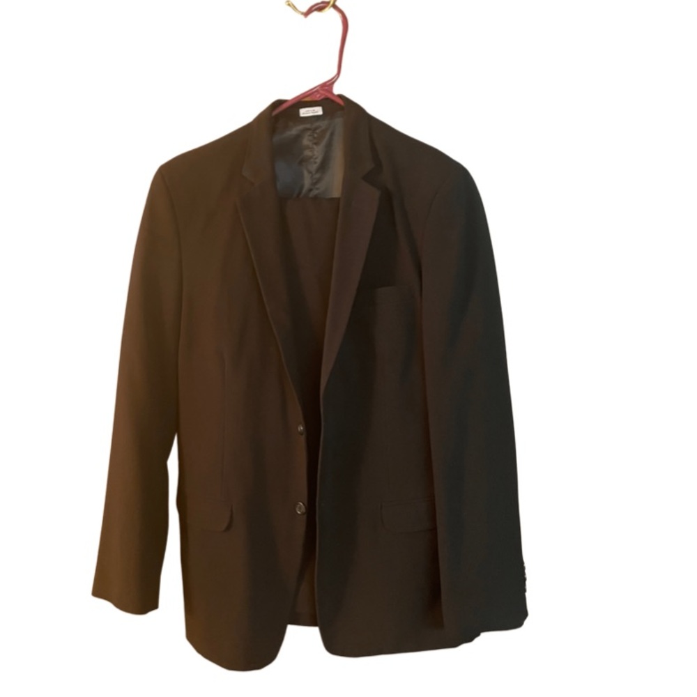 Calvin Klein Black Boys Suit Size 18 Regular